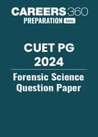 CUET PG Forensic Science Question Paper 2024