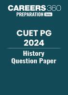 CUET PG History Question Paper 2024