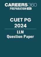 CUET PG LLM Question Paper 2024