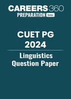 CUET PG Linguistics Question Paper 2024