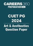 CUET PG Art and Aesthetics Question Paper 2024