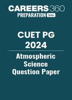 CUET PG Atmospheric Science Question Paper 2024