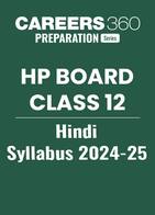 HP Board Class 12 Hindi Syllabus 2024-25