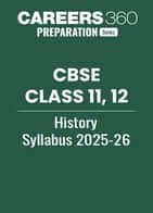 CBSE Class 11, 12 History Syllabus 2025-26