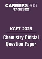 KCET 2025 Chemistry Question Paper