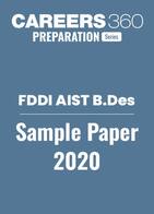 FDDI AIST B.Des Sample Paper 2020