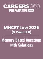 MH CET Law 2025 (5-year LLB)  2025 Memory Based Questions with Solutions - Slot 1 and Slot 2