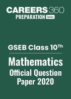 GSEB Class 10 Maths Question Paper 2020: Download PDF