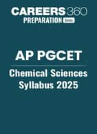 AP PGCET Chemical Sciences Syllabus 2025