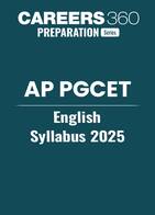 AP PGCET English Syllabus 2025
