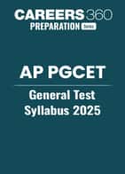 AP PGCET General Test Syllabus 2025