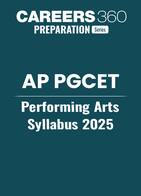 AP PGCET Performing Arts Syllabus 2025