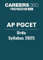 AP PGCET Urdu Syllabus 2025