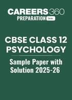 CBSE Class 12 Sample Paper Psychology 2025-26 with Solution