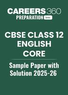 CBSE Class 12 Sample Paper English Core 2025-26 with Solution