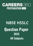 NBSE HSSLC Question Paper 2025: Download Nagaland Board Class 12 All Subjects PDF