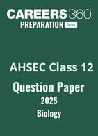 AHSEC Class 12 Biology Question Paper 2025