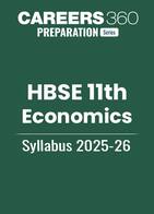 HBSE Class 11 Economics Syllabus 2025-26