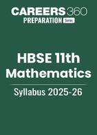 HBSE Class 11 Mathematics Syllabus 2025-26