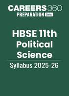 HBSE Class 11 Political Science Syllabus 2025-26