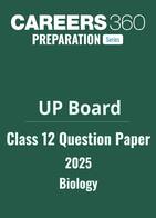 UP Board Class 12 Biology Question Paper 2025