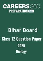 Bihar Board Class 12 Biology Question Paper 2025