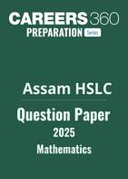 Assam HSLC Mathematics Question Paper 2025