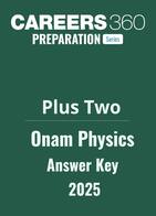 Plus Two Onam Physics Answer Key 2025