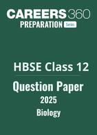 HBSE Class 12 Biology Question Paper 2025