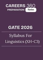 GATE 2026 Syllabus for Linguistics (XH-C3)