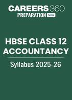 HBSE Class 12 Accountancy Syllabus 2025-26