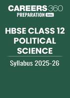HBSE Class 12 Political Science Syllabus 2025-26