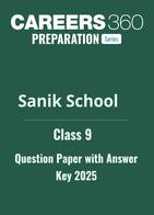 Sainik School Class 9 Question Paper 2025 with Answer Key PDF