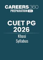 CUET PG 2026 Khasi Syllabus