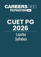 CUET PG 2026 Lepcha Syllabus