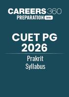 CUET PG 2026 Prakrit Syllabus