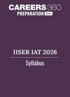 IISER IAT Syllabus 2026