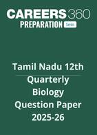 Tamil Nadu Class 12 Biology Quarterly Question Paper 2025-26