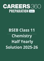 Bihar Board Class 11 Half Yearly Chemistry Solution 2025-26