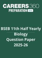 Bihar Board Class 11 Half Yearly Biology Question Paper  2025-26