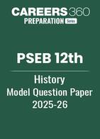 PSEB 12th History Model Question Paper 2025-26