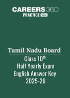 Tamil Nadu 10th Half Yearly English Answer Key 2025–26