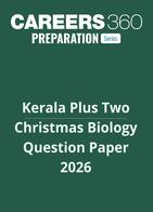 Kerala Plus Two 2nd Term Christmas Biology Question Paper 2025–26