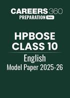 HPBOSE Class 10 English Model Paper 2025-26