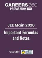 JEE Main 2026  Important Notes  and Formulas