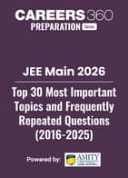 JEE Main- Top 30 Most Repeated Questions & Topics