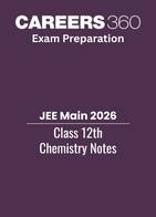 JEE Main 2026 Class 12th Chemistry Notes