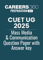 CUET UG 2025 Mass Media and Communication Question Paper with Answer Key