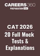 CAT 2026 Mock Test Series - 20 Sets, Questions with Solutions By Experts
