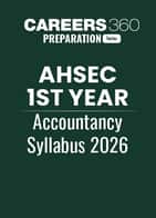 AHSEC HS 1st Year Accountancy Syllabus 2026